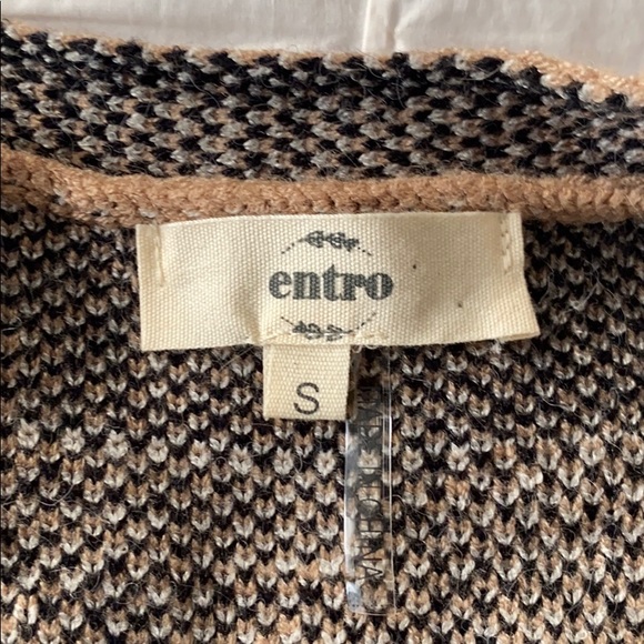 Entro Leopard Cardigan Small - Picture 3 of 3
